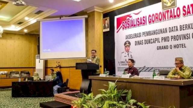 Pj Sekdaprov Gorontalo Stakeholder Dorong Desa Bangun Mekanisme Pengelolaan Data Tepat