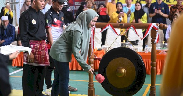 230 Pelajar di Luwu Utara Berlaga di Kejuaraan Pencak Silat Bupati CUP I