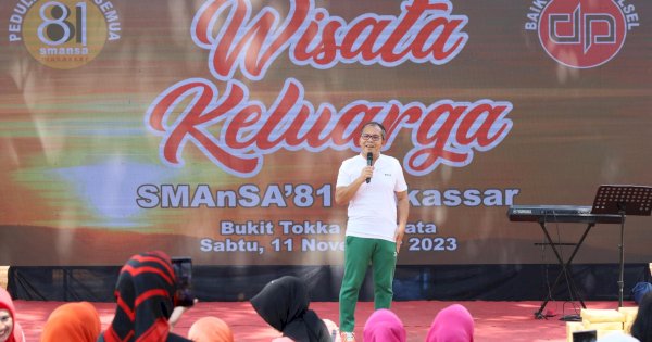 Danny Pomanto Nikmati Wisata Keluarga Bareng Alumni Smansa 81 di Tokka Tena Rata