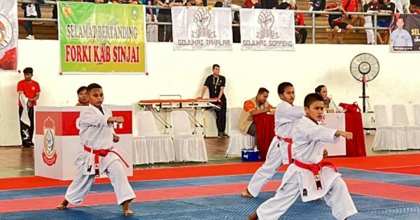 INKAI Sulsel Raih Juara Umum di Makassar Karate Open Tournament 2023