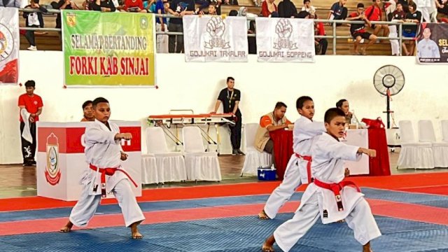 INKAI Sulsel Raih Juara Umum di Makassar Karate Open Tournament 2023