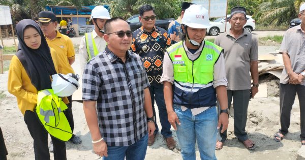 Anggota DPR RI Muhammad Fauzi Kunjungi Pesantren As&#8217;Adiyah Belawa Baru, Tinjau Pembangunan Rusunawa