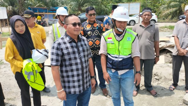 Anggota DPR RI Muhammad Fauzi Kunjungi Pesantren As&#8217;Adiyah Belawa Baru, Tinjau Pembangunan Rusunawa