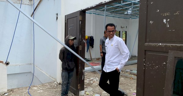 Pj Bupati Minta Renovasi Gedung Baznas Takalar Segera Diselesaikan