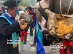 Viral Seorang Wisudawan Dapat Buket Nasi Warteg di Acara Wisuda 