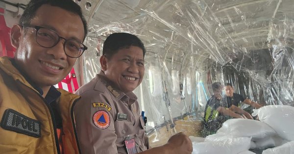 TMC Berhasil Datangkan Hujan, Pj Gubernur Bahtiar Apresiasi Kerja BPBD Sulsel