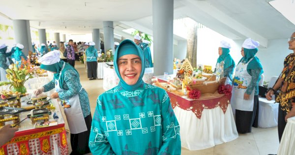 Wakili Sulsel, TP PKK Makassar Ikuti Lomba Masak Ikan Tingkat Nasional