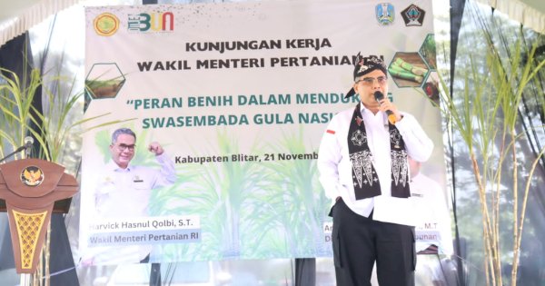 Wamentan Ungkap Langkah Genjot Produksi untuk Swasembada Gula Nasional