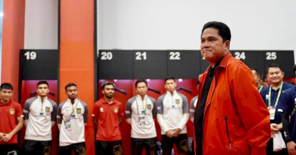 Pesan Erick Thohir Usai Indonesia Masuk Grup Neraka di Piala Asia U-23  