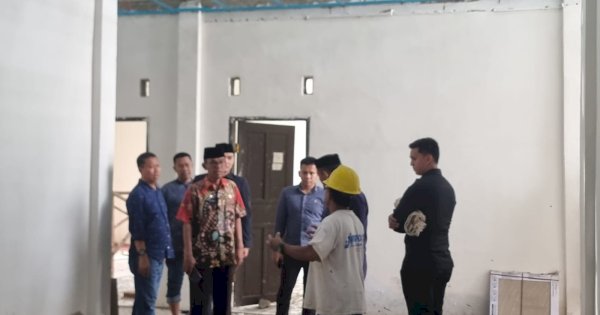 Pj Bupati Takalar Tinjau kembali Pembangunan Gedung Baznas 