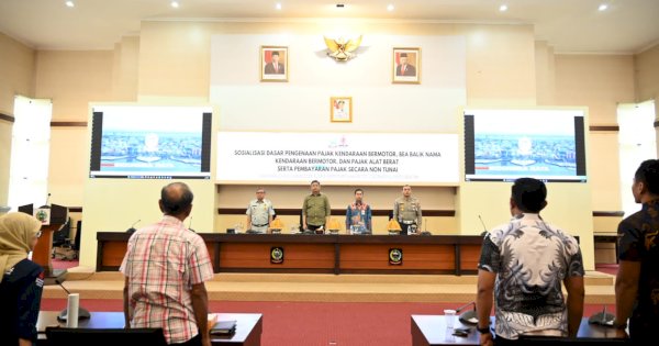 Plh Sekda Sulsel Buka Sosialisasi Permendagri dan Pergub Terkait Dasar Pengenaan PKB