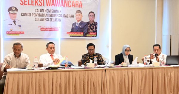 21 Peserta Lolos ke Tahap Uji Kepatutan dalam Seleksi Calon Anggota KPID Sulsel