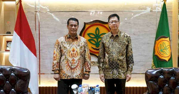 Mentan Amran: Indonesia-Thailand Siap Perkuat Ketahanan Pangan Optimasi Rawa