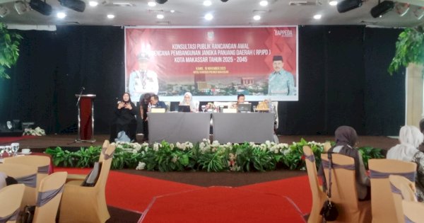 Bappeda Makassar Gelar Forum Konsultasi Publik, Bahas Rancangan Awal RPJPD