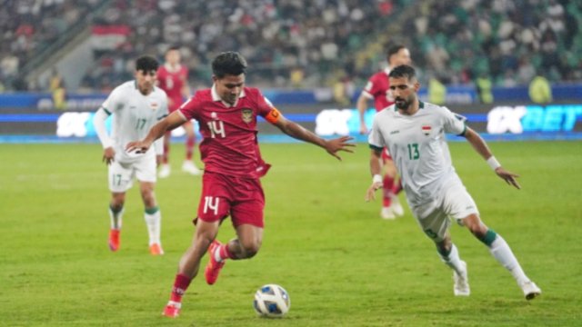 Indonesia Dibantai 5-1 oleh Irak, Shin Tae-yong Akui Kekuatan Tuan Rumah 