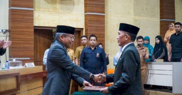 Taufan Pawe Lantik Husni Syam Jabat Sekda Parepare, Ingatkan Hal Ini