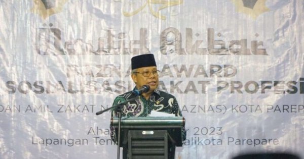 Wali Kota Taufan Pawe Puji Kerja-kerja Kemanusiaan Baznas Parepare