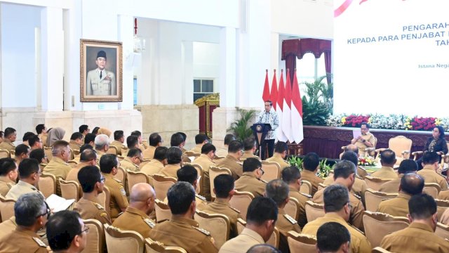 Pj. Bupati Takalar Hadiri Rapat Koordinasi Bersama Presiden RI