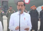 Presiden Jokowi Lepas Bantuan Kemanusiaan untuk Palestina