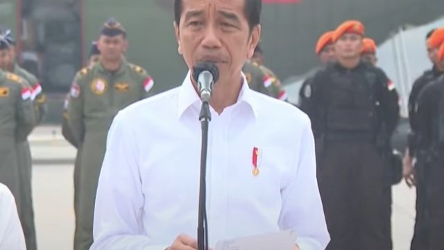 Presiden Jokowi Lepas Bantuan Kemanusiaan untuk Palestina