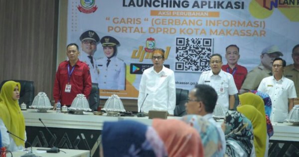 Sekretariat DPRD Makassar Luncurkan Aplikasi “Gerbang Informasi”