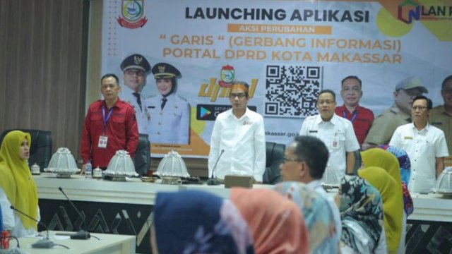 Sekretariat DPRD Makassar Luncurkan Aplikasi &ldquo;Gerbang Informasi&rdquo;
