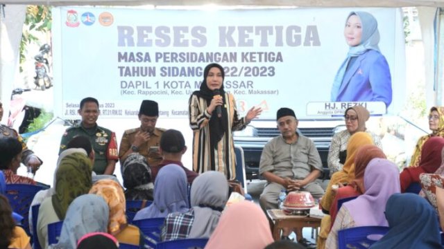 Anggota DPRD Makassar Rezki Temukan Masih Banyak Warga Butuh Asupan Gizi