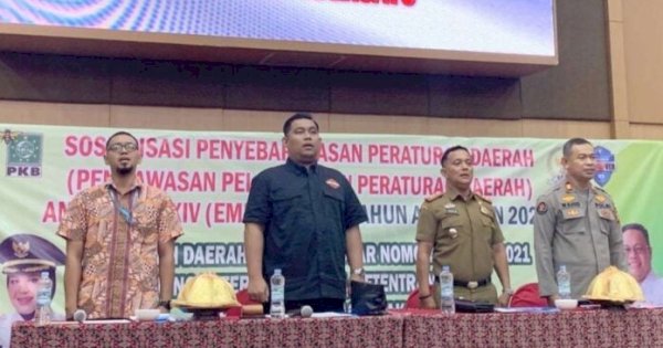 Legislator Makassar Iman Musakkar Sosialisasi Perda Ketertiban Umum