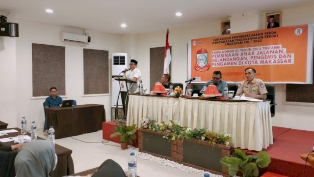 Legislator Makassar Muchlis Misbah Dukung Pemkot Tuntaskan Anjal dan Gepeng