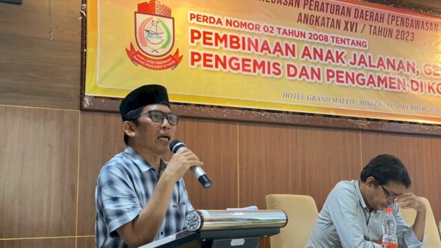 Anggota DPRD Makassar Muchlis Misbah Harap Pemkot Serius Atasi Masalah Anjal dan Gepeng