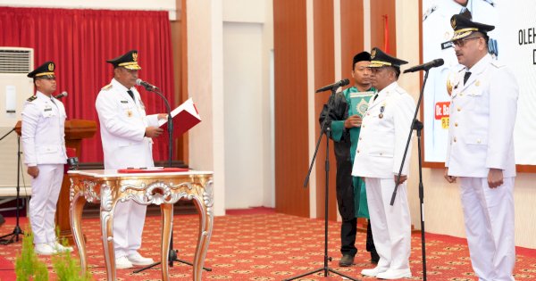 Pj Bupati Jeneponto dan Sidrap Resmi Dilantik