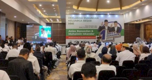 Keluarga Besar HMI Deklarasi Dukung Anies-Muhaimin di Pilpres 2024