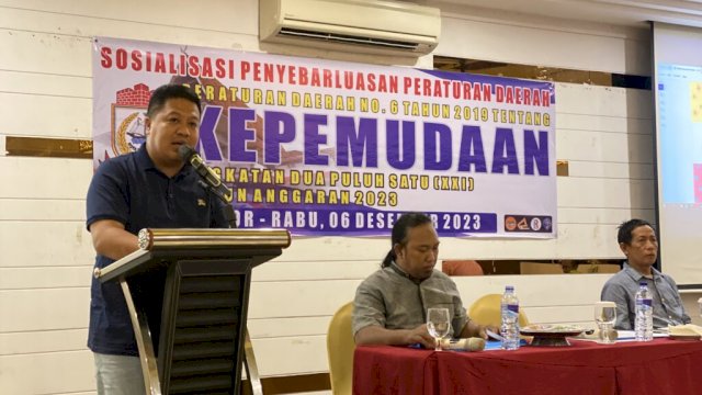 Anggota DPRD Makassar Ari Anshari Dorong Anak Muda Lakukan Hal Positif di Tengah Masyarakat