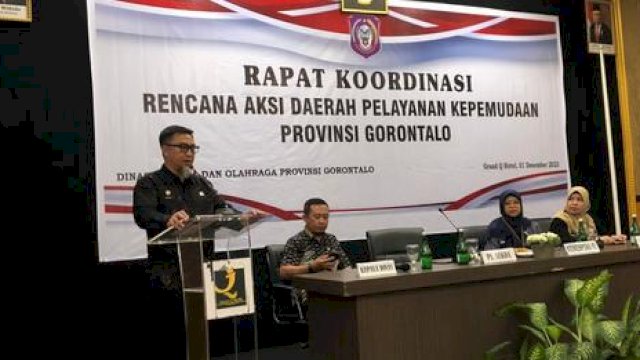 Penyusunan RAD Provinsi Gorontalo Fokus Bahas Isu Pengembangan Kepemudaan 