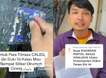 Viral Pria Disomasi Usai Lepas Stiker Caleg yang Ditempel di Rumahnya 