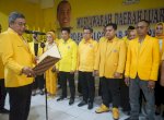 Lantik Irpan Ketua Golkar Enrekang, Taufan Pawe Optimis Beringin Kembali Berjaya