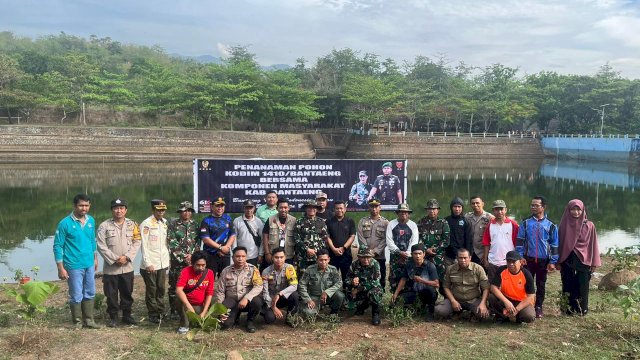 Pemkab, Dandim 1410 Bantaeng, dan Huadi Group Kompak Gerakan Penghijauan di Area Balang Sikuyu