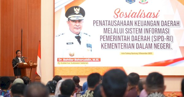 Sulsel Provinsi Pertama Lakukan Sosialisasi Penatausahaan Keuangan Daerah Via SIPD-RI Kemendagri