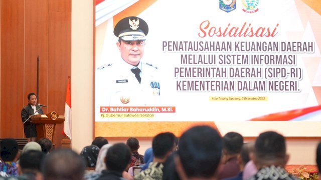 Sulsel Provinsi Pertama Lakukan Sosialisasi Penatausahaan Keuangan Daerah Via SIPD-RI Kemendagri