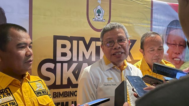 Golkar Sulsel Gelar Bimtek SIKADEKA, Taufan Pawe: Patuhi atau Tidak Dilantik Jadi Legislator