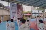 Kalfin Buka Ujian Kenaikan Tingkat Sabuk Hitam Poom/Dan Kukkiwon Taekwondo Sulsel