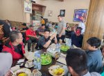 Didampingi Muhammad Surya, Kaesang Pangerap Ngopi di Warkop Dg Anas Makassar