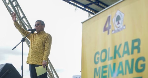 Taufan Pawe Minta Kader Golkar Sulsel Menangkan Prabowo-Gibran Satu Putaran di Pilpres