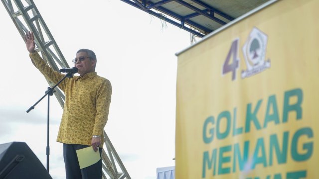 Taufan Pawe Minta Kader Golkar Sulsel Menangkan Prabowo-Gibran Satu Putaran di Pilpres