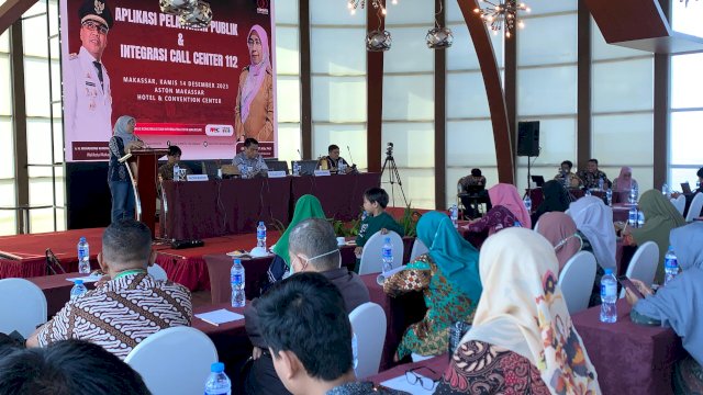 Wujudkan Makassar Sombere and Smart City, Diskominfo Gelar Monev Perkembangan SPBE 