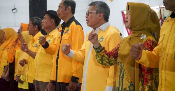 Pendidikan Politik Golkar Sinjai, Taufan Pawe: Golkar Wajib Pemenang di Sulsel