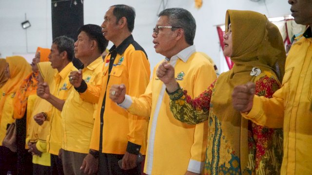 Pendidikan Politik Golkar Sinjai, Taufan Pawe: Golkar Wajib Pemenang di Sulsel