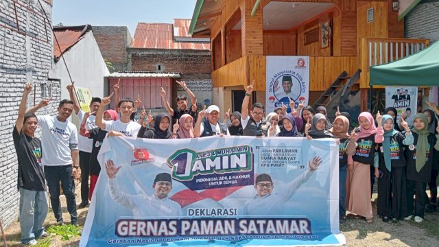 Relawan Saksi Gratis untuk AMIN Terbentuk di Polman