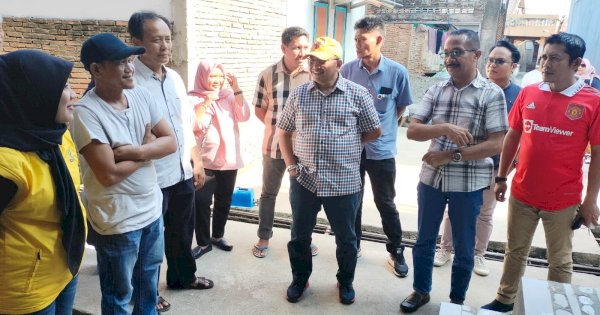 Anggota DPR RI Muhammad Fauzi Tinjau Lokasi Bedah Rumah di Palopo, Pastikan Berlanjut di 2024