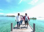 Manfaatkan Libur Nataru, Pj Gubernur Sulsel Nikmati Panorama Alam Pulau Sembilan Sembilan Sinjai